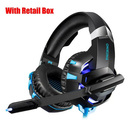 Gaming Hörlurar - Headset med Mikrofon