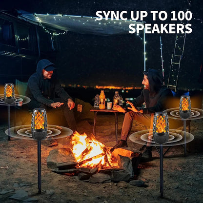 Flamljus Bluetooth Högtalare - LED Högtalare