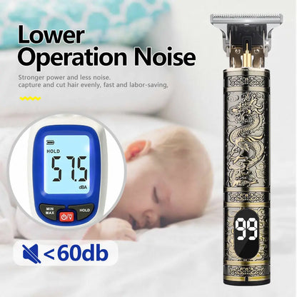 Elektrisk Rakapparat för Män - Uppladdningsbar Trimmer