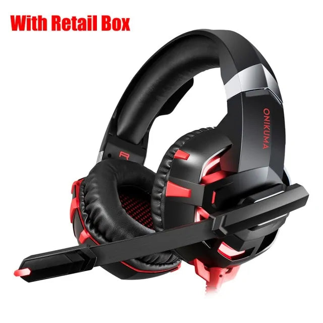 Gaming Hörlurar - Headset med Mikrofon